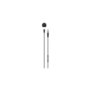 Sennheiser MKE Essential Omni-Black 3-Pin Lavalier Microphone, Omni-directional, Black, 1.6m Cable