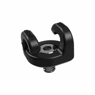 Kondor Blue 3/8" - 16 Mondo Tie Cable Management Clips (5 Pack) Raven Black