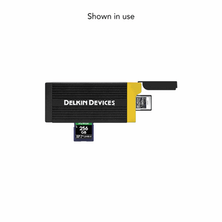 Delkin Devices CFexpress Type A & UHS-II SDXC Memory Card Reader
