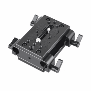 SmallRig Tripod Mounting Kit with 2 x Plates and 2 x 15mm Rod Clamps