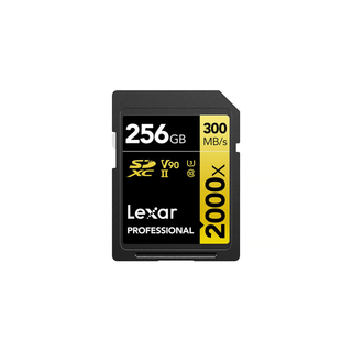 Lexar SD Pro 2000x 256GB Memory Card