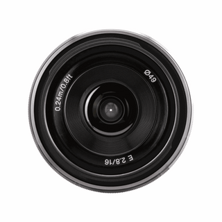 Sony E 16mm f/2.8 Lens (Silver)