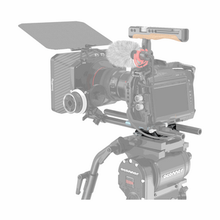 SmallRig Universal Camera Baseplate with 15mm LWS Rod Clamp