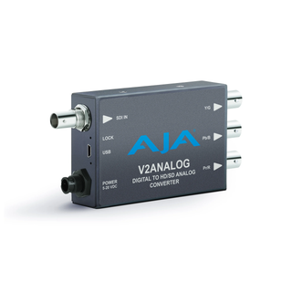 AJA V2Analog Digital Video to Analog, HD/SD