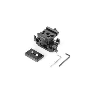 SmallRig Universal Bottom Mount Plate with 15mm Rod Support System DBC2272B