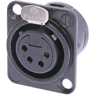 Neutrik  NC4FDL1-B Female Receptacle Connector (4-Pole)