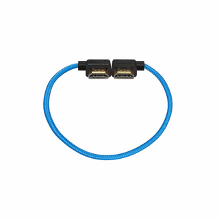 Kondor Blue 30cm Right-Angle to Left-Angle High-Speed HDMI Cable