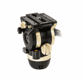 Libec 75mm ball and flat base video head with a pan handle, payload 4kg