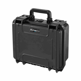 Stage Plus PRO 300CAM Black Carry Case, Padded Dividers, ID: L300xW225xH132mm