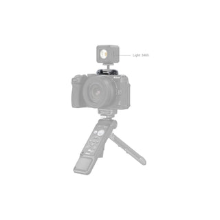SmallRig Furry Windscreen with Cold Shoe Adapter for Nikon Z 30 3859
