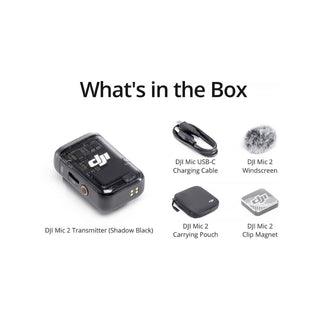DJI MIC 2 (1 TX, SHADOW BLACK)