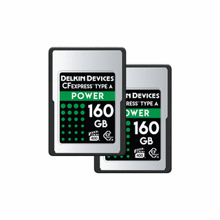 Delkin Power CFexpress Type A Memory Card, 160G Twin Pack