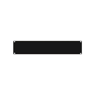 Blanking Plate Black 2U Steel