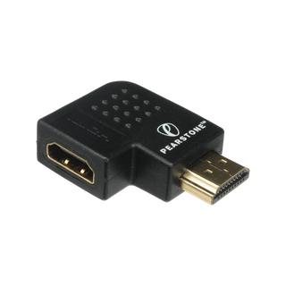 Pearstone HDMI 90-Degree Adapter - Vertical Flat Right Plastic