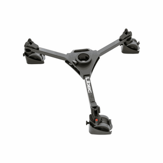 Libec Dolly with cable guard and tracking lock for studio use