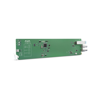 AJA OG-FiDO-2R 2-Channel Single Mode LC Fiber to 3G-SDI Receiver, DashBoard Support