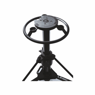 Libec 150mm flat base pedestal system for outside broadcast and studio use, payload 60kg