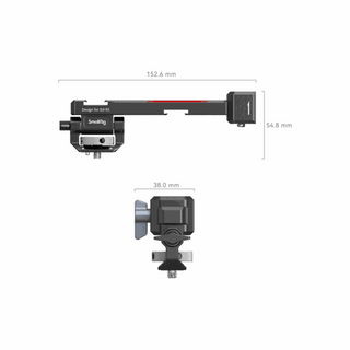 SmallRig Monitor Mounting Support for DJI RS 2 / RSC 2 / RS 3 / RS 3 Pro /RS 3 mini 3026B