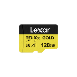 Lexar MicroSD Gold 128GB UHS II C10, U3