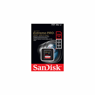 SanDisk 256GB Extreme PRO UHS-II SDXC Memory Card
