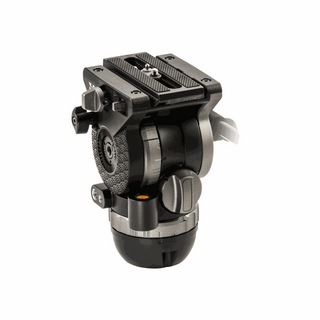 Libec 75mm ball and flat base video head with a pan handle, payload 10kg