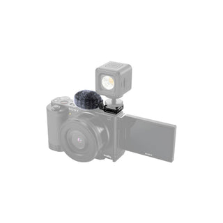 SmallRig Cold Shoe Adapter with Furry Windscreen for Sony ZV series cameras 3526
