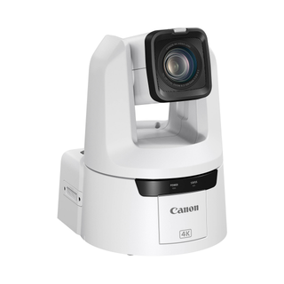 Canon CR-N500 Professional 4K NDI PTZ Camera with 15x Zoom (Titanium White)