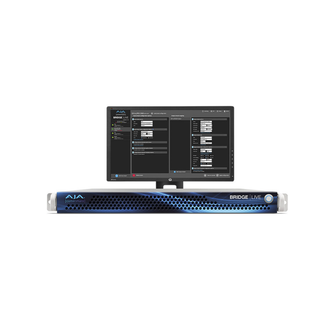 AJA BRIDGE LIVE 12G 1RU Streaming/Transcoding, 4x HD, 1x UltraHD I/O