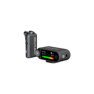 Hollyland LARK MAX 2 Solo Wireless Microphone System for Cameras (Space Gray, 2.4 GHz)