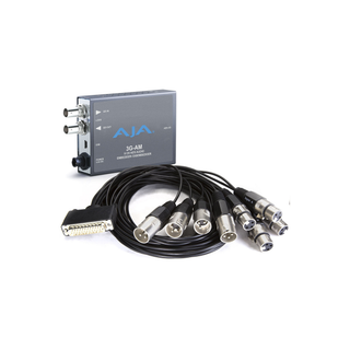 AJA 3G-AM-XLR 3G-SDI 8-Channel AES Embedder/Disembedder, bal. XLR