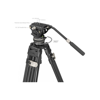 SmallRig FreeBlazer Heavy-Duty Carbon Fiber Tripod Kit AD-100 3989