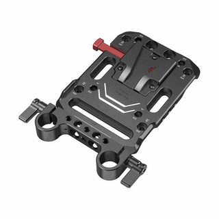 SmallRig V-Lock Battery Plate with 15mm LWS Rod Clamp