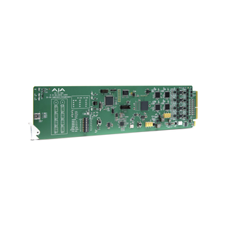 AJA OG-3G-AMA 3G-SDI 4-Channel Analog Audio Embedder/Disembedder, Balance XLR, DashBoard Support