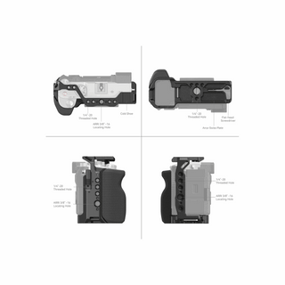 SmallRig Cage with Side Handle for Sony Alpha 7C Camera 3212B