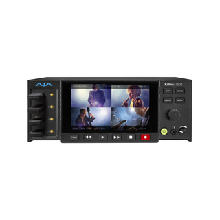 AJA Ki Pro GO2 Multi-Channel HD H.264 AVC / H.265 HEVC Recorder/Player (Storage not included)