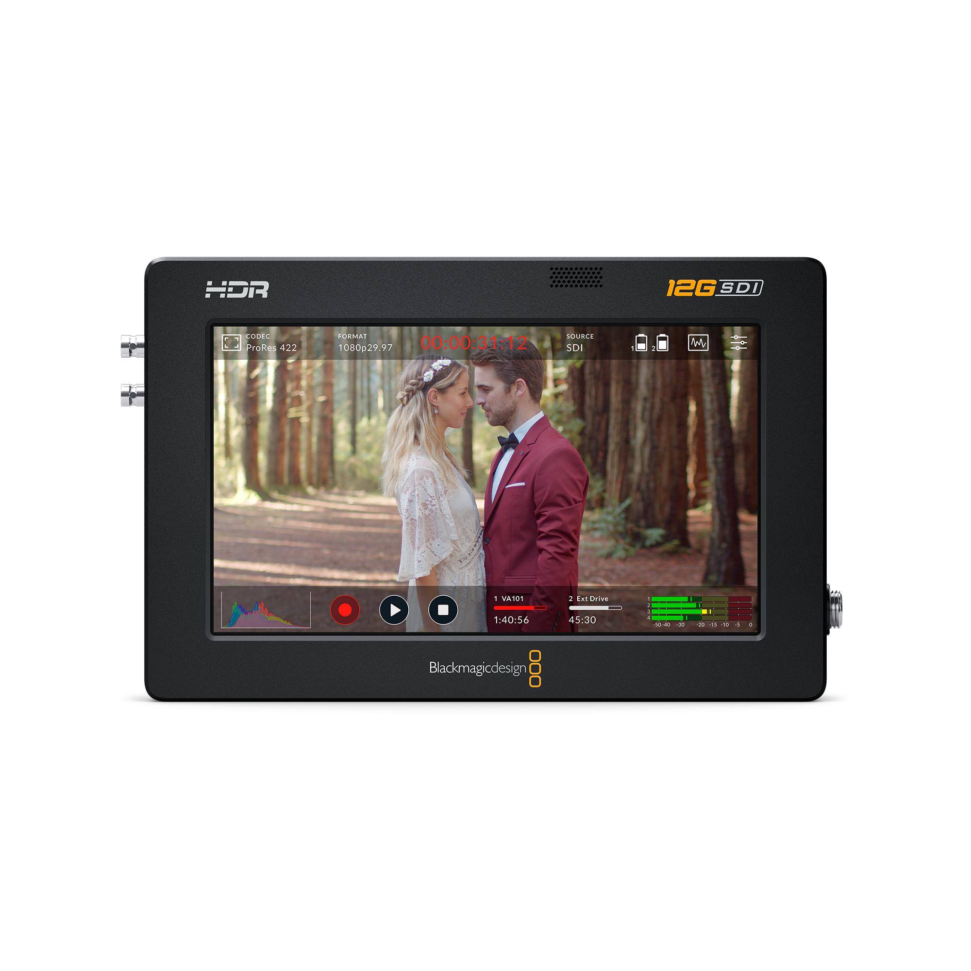 Blackmagic Design Video Assist 5" 12G-SDI/HDMI HDR Recording Monitor