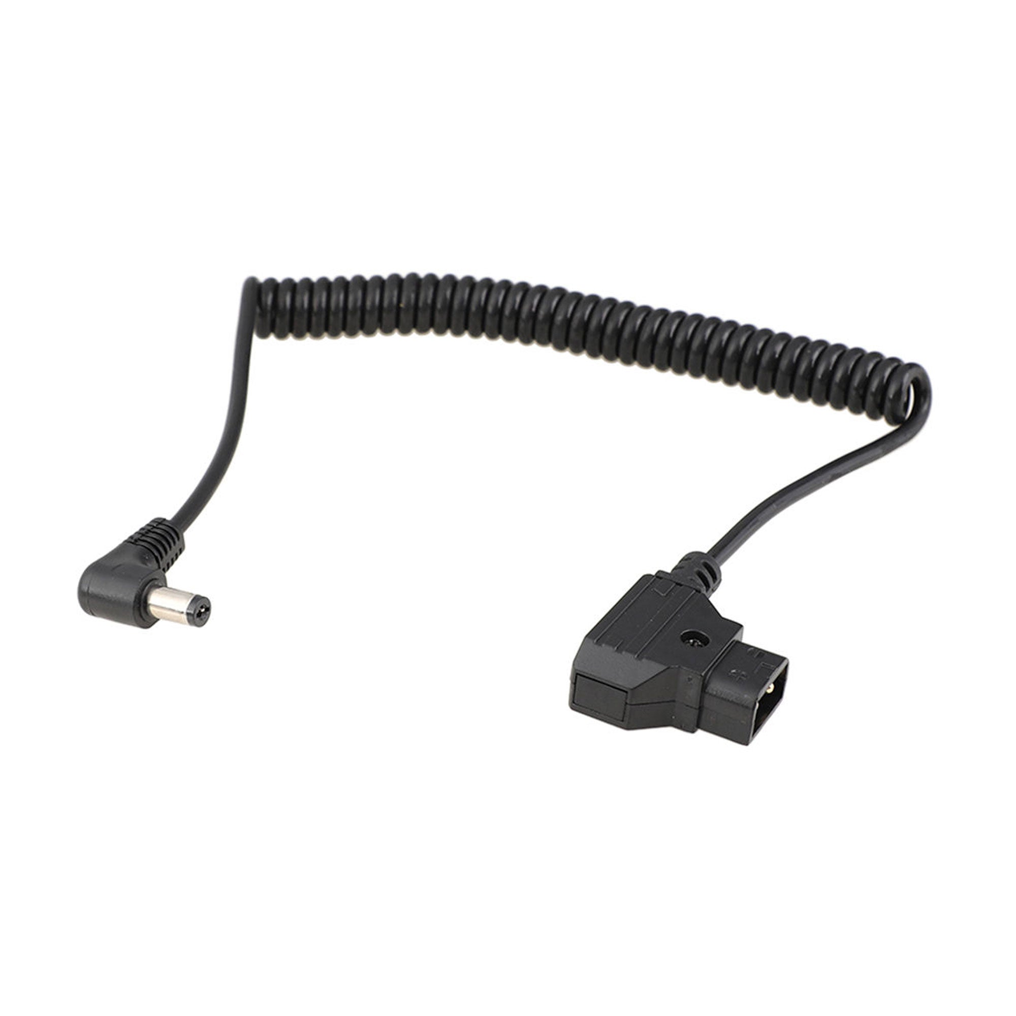Camvate D-Tap to DC Barrel Cable (Black Coiled)