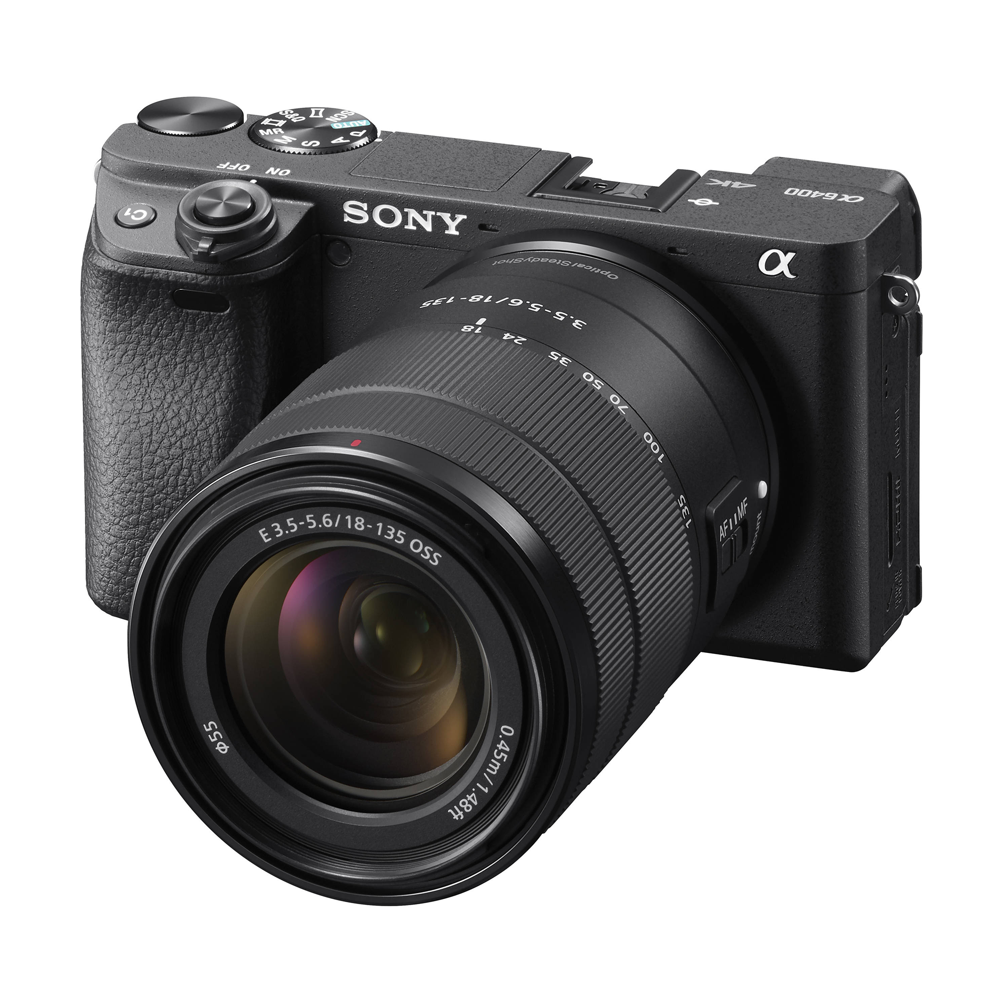 Sony Alpha a6400 Mirrorless Camera with 18-135mm Lens