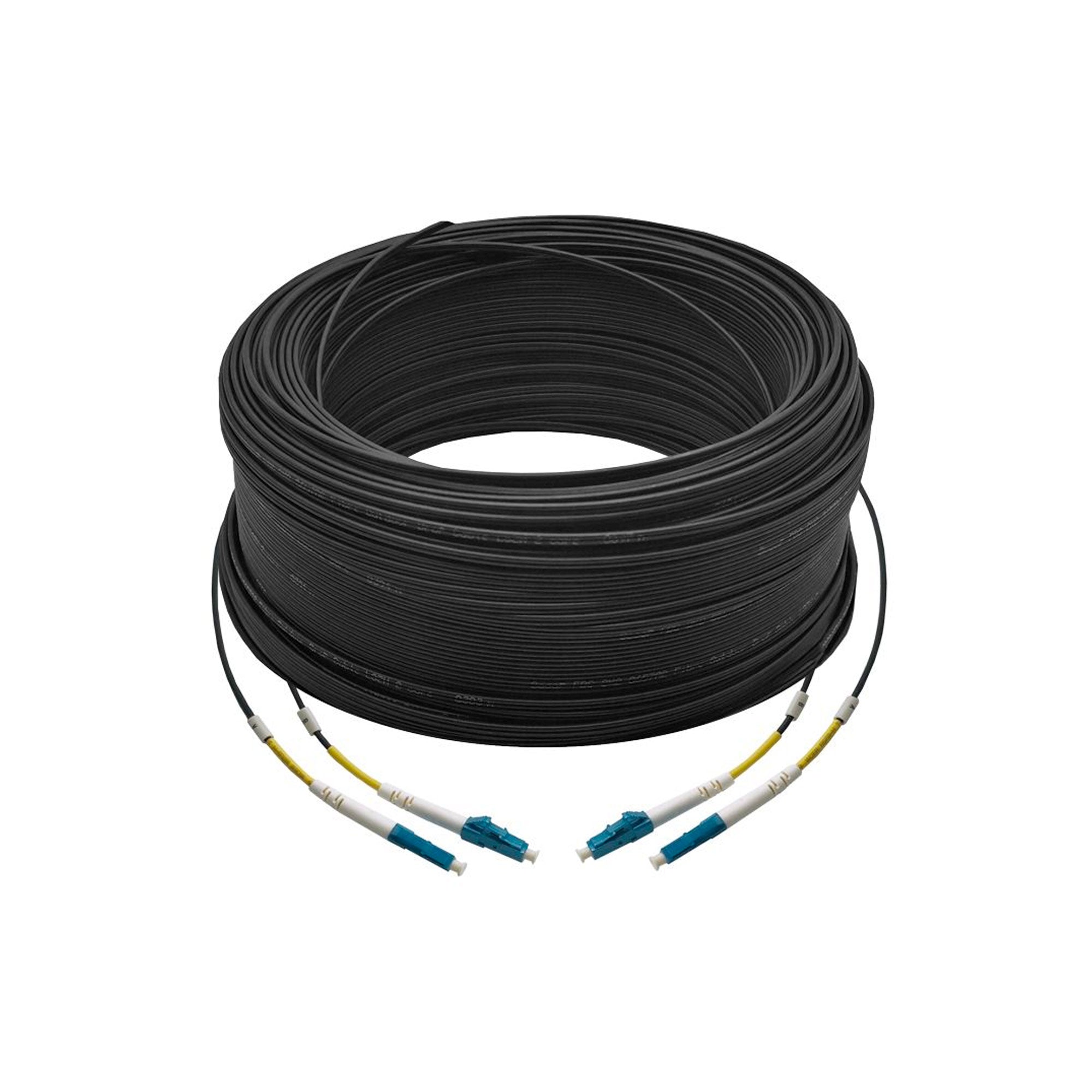 Fibre Outdoor Uplink Cable 150M LC-LC UPC 2Core (Not armoured) for installation purposes