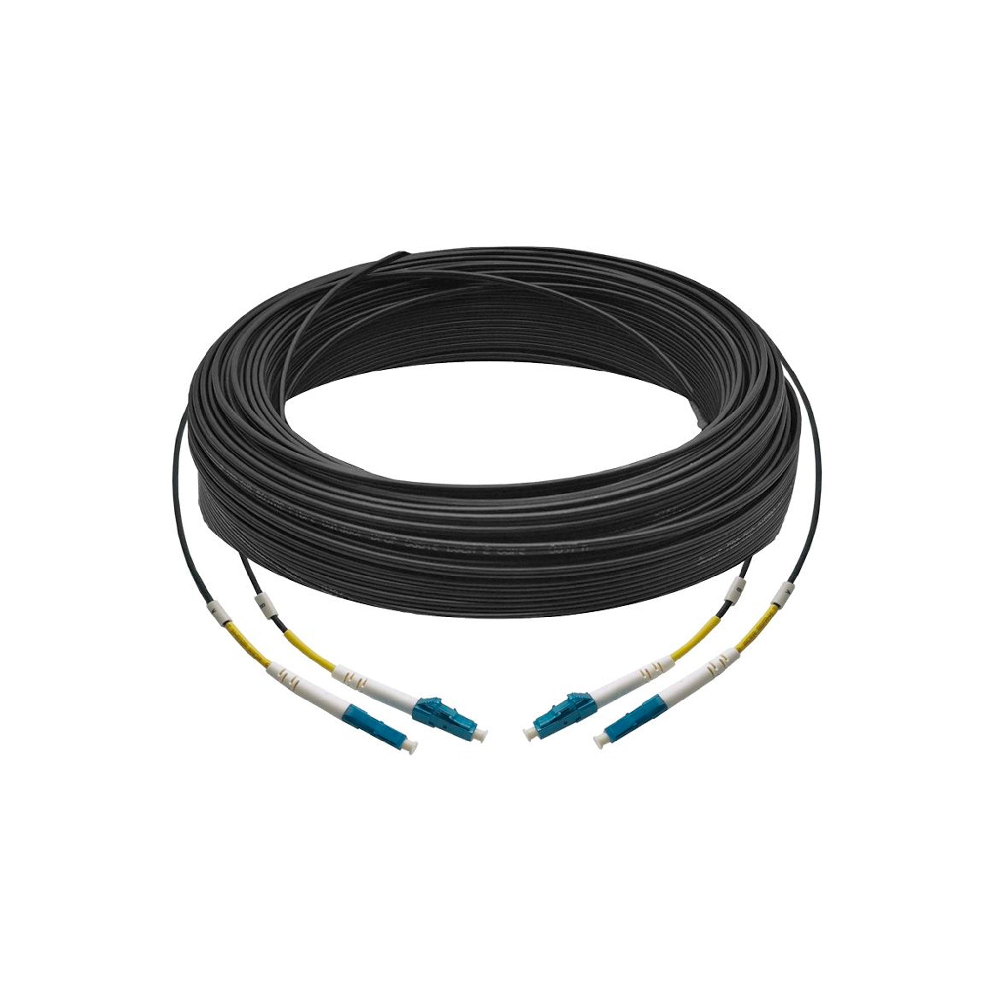 Scoop Fibre Outdoor Uplink Cable 30M LC-LC UPC 2Core (Not armoured for installation purposes)