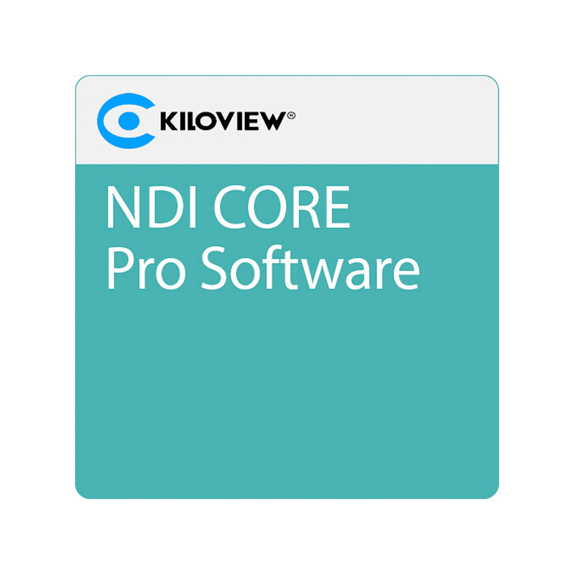 Kiloview NDI CORE Pro software