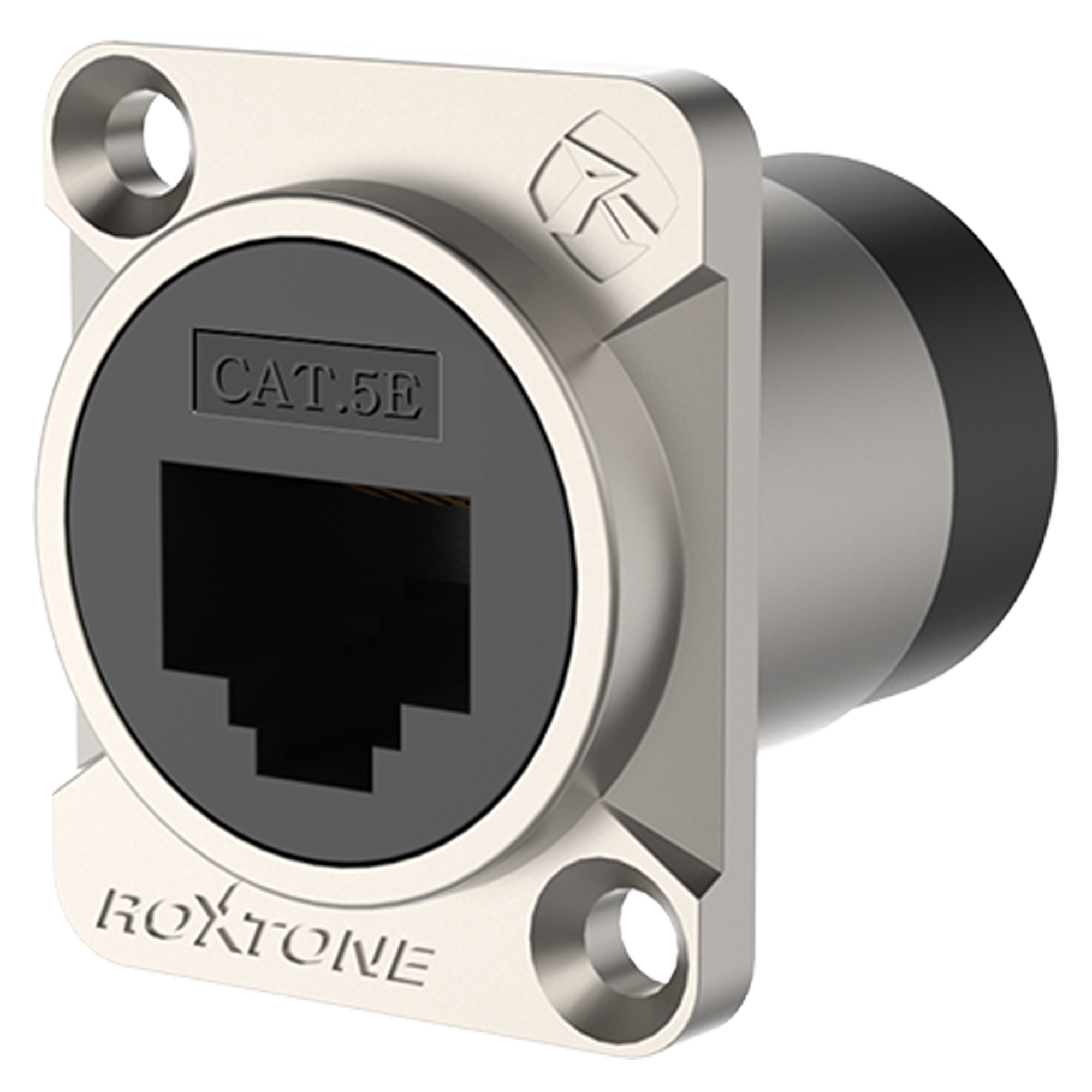 Roxtone CAT5E Through Socket Nickel Plated Shell