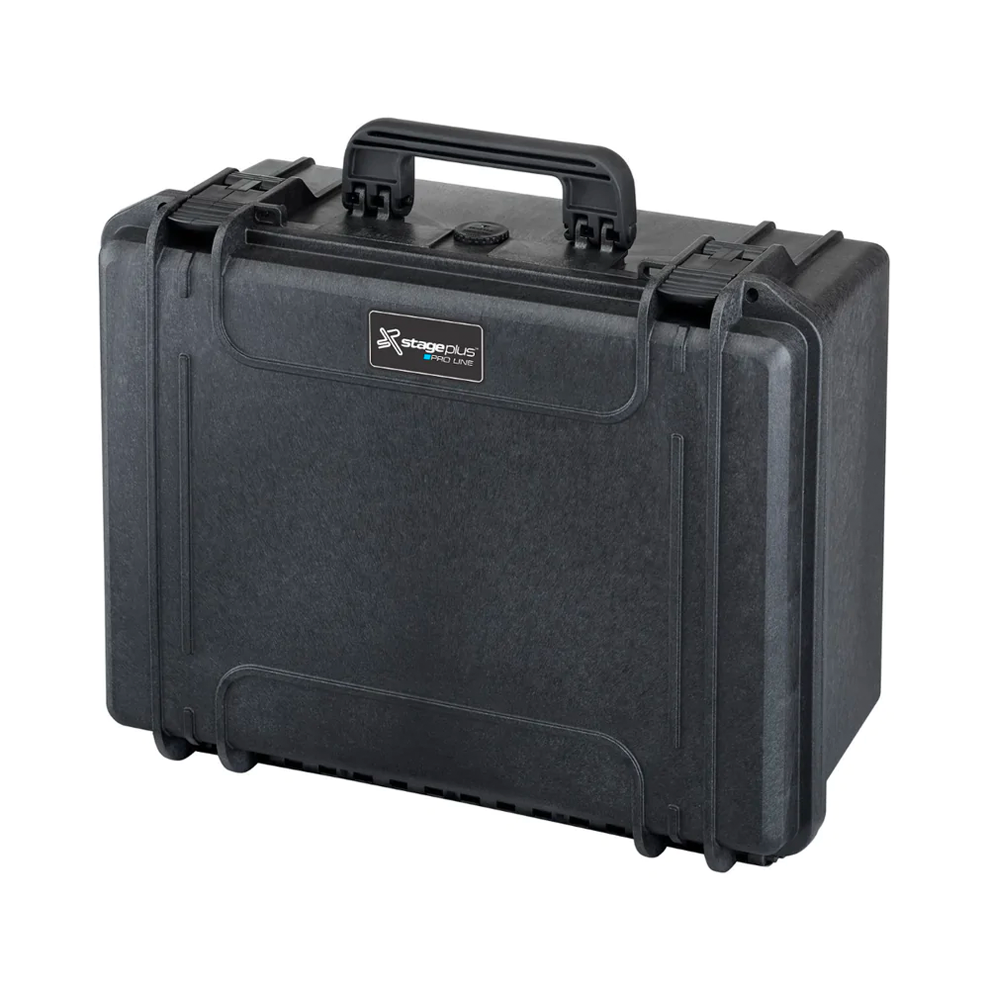 Stage Plus PRO 380H160HDS Black Carry Case, High Density Cubed Foam, ID: L380xW270xH160mm