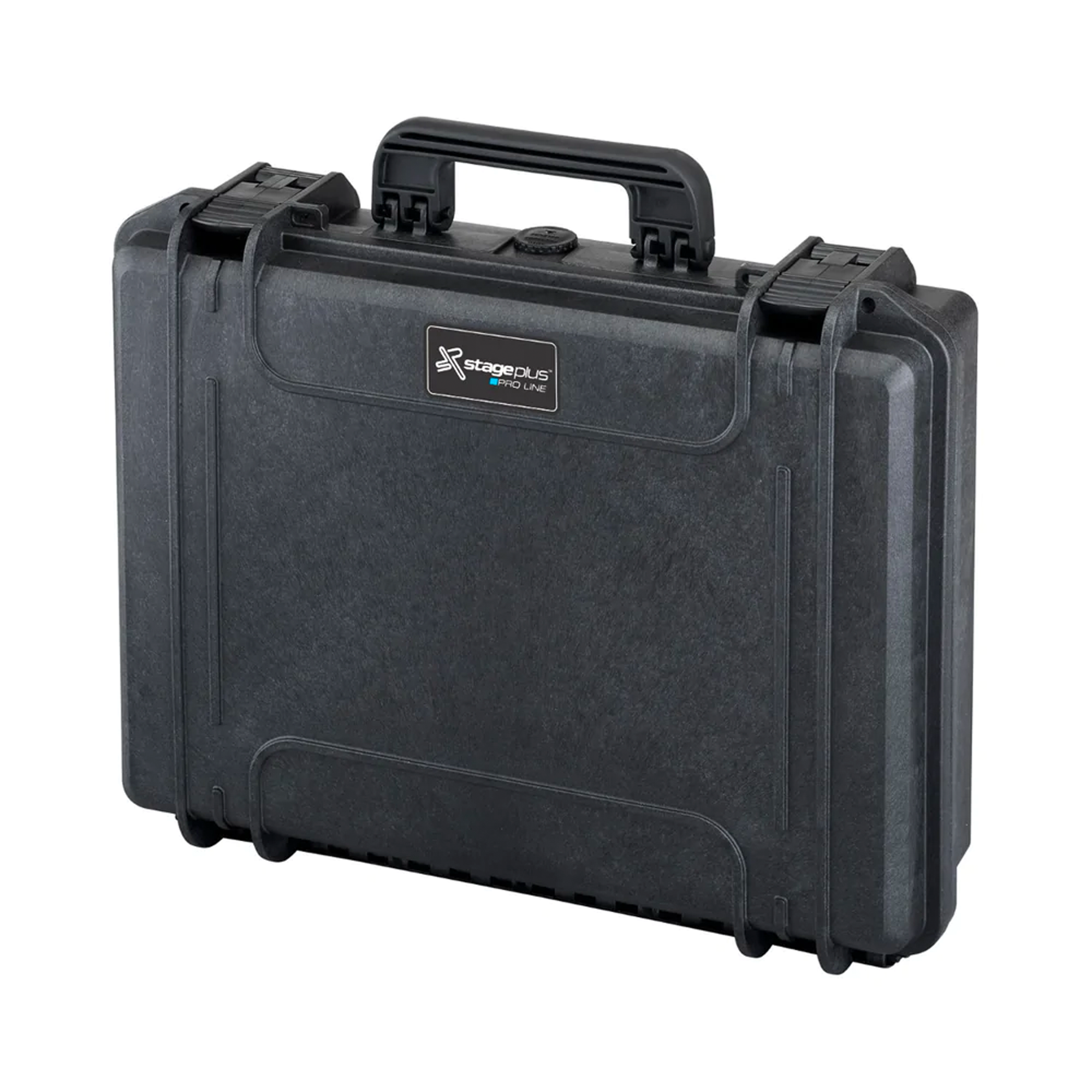 Stage Plus PRO 465H125HDS Black Carry Case, High Density Cubed Foam, ID: L465xW335xH125mm