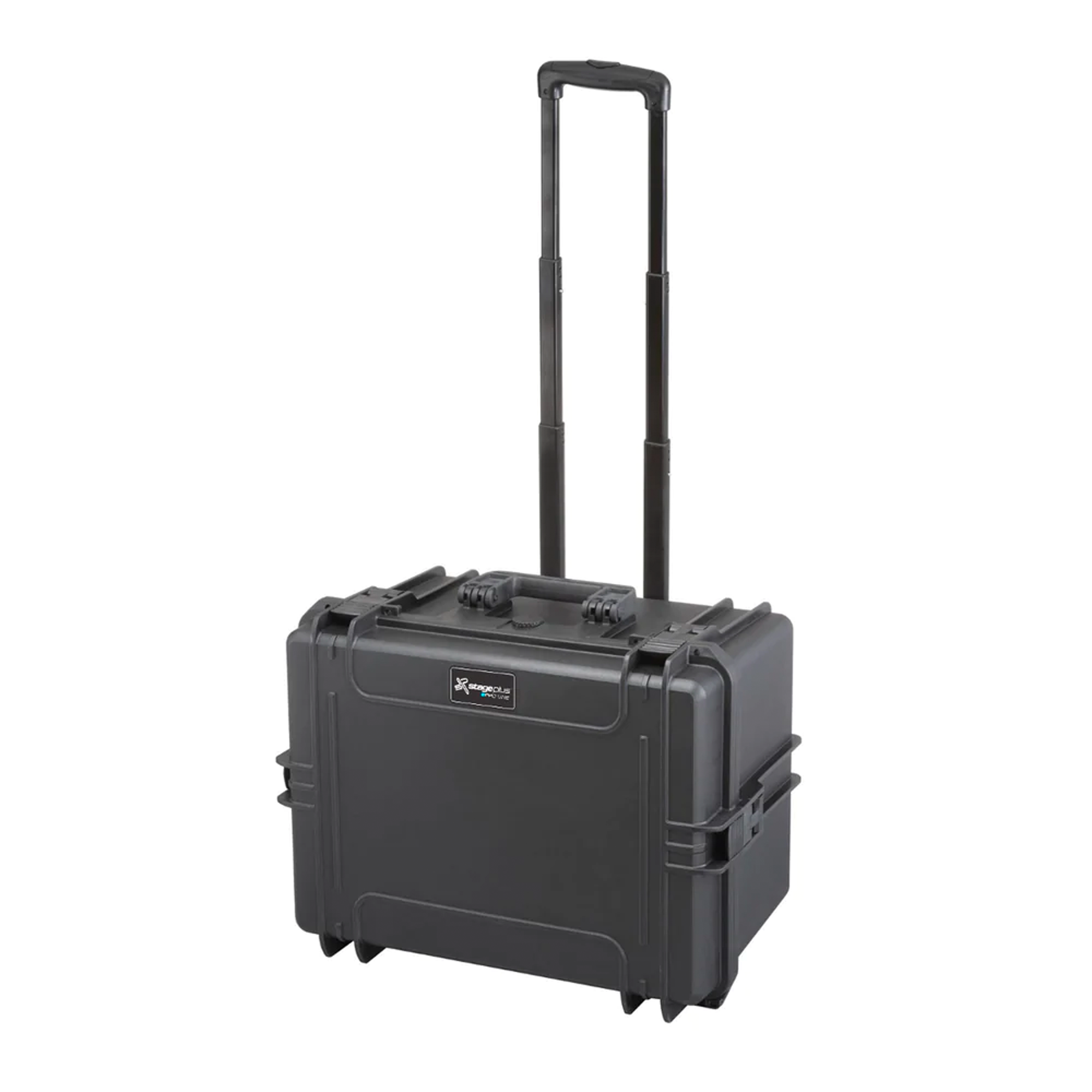 Stage Plus PRO 505H280TR Black Trolley Case, Empty, ID: L500xW350xH280mm