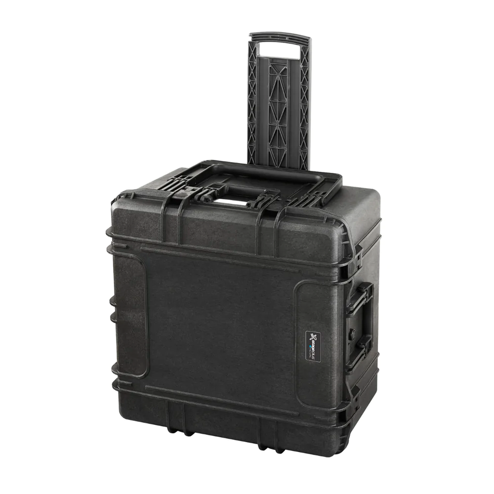 Stage Plus PRO 620H250STR Black Trolley Case, Cubed Foam , ID: L620xW460xH250mm