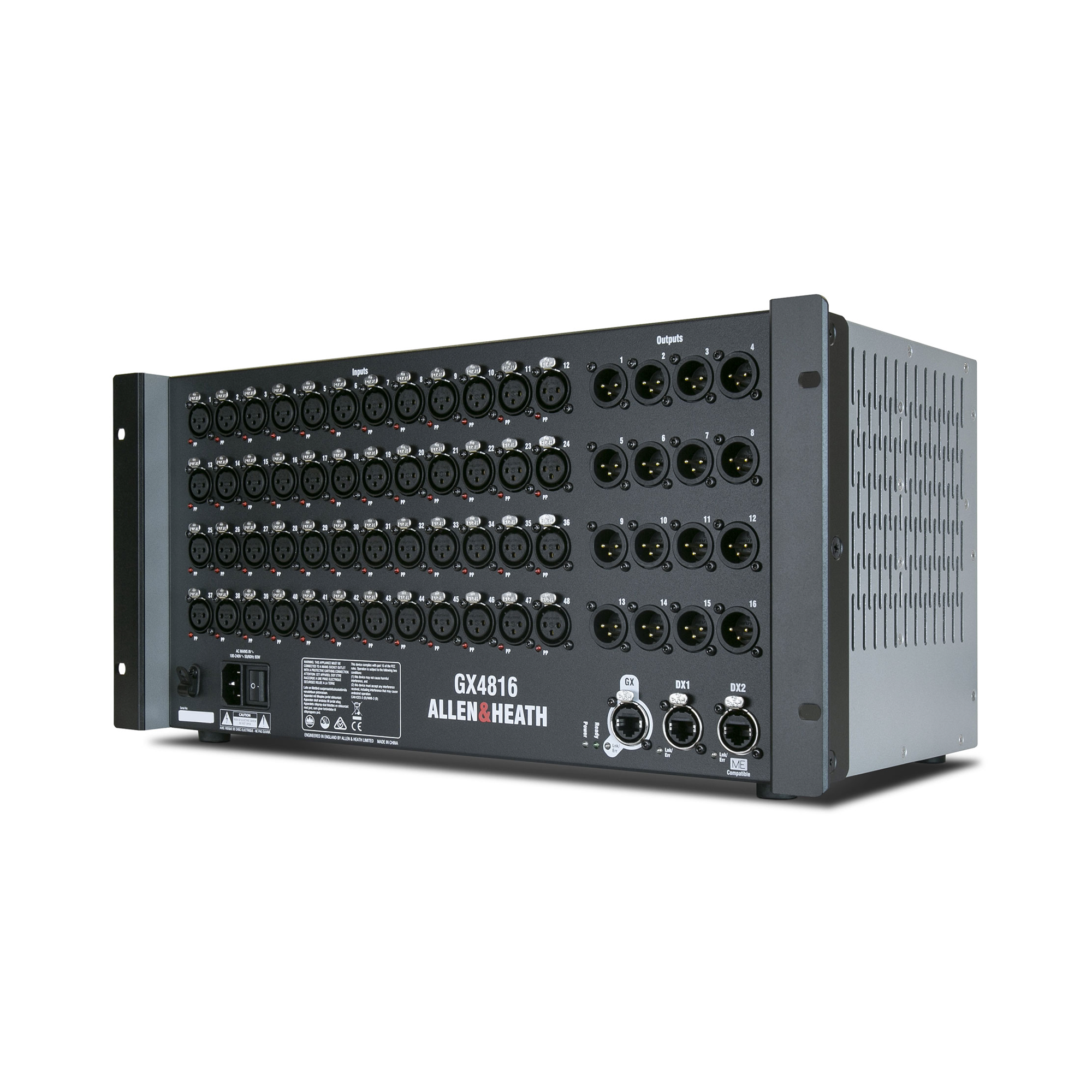 Allen & Heath GX4816 AudioRack for DLive or SQ Systems