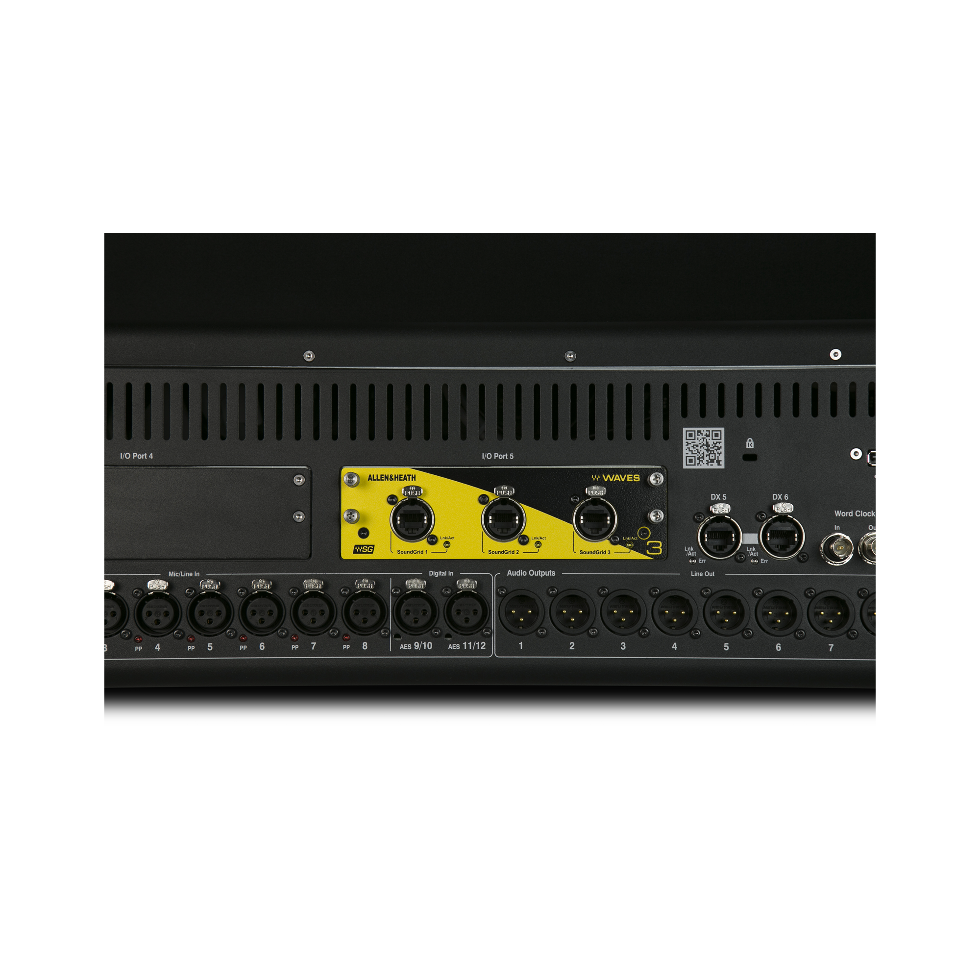 Allen & Heath WAVES 128x128 Audio interface Module