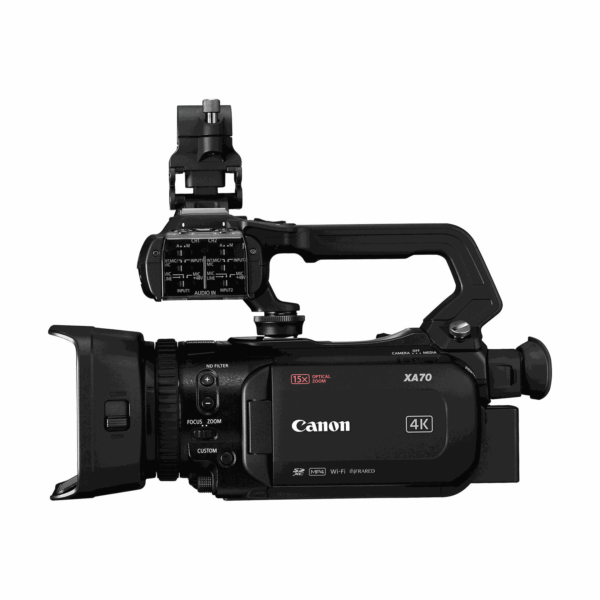 Canon XA 70 4K Camcorder