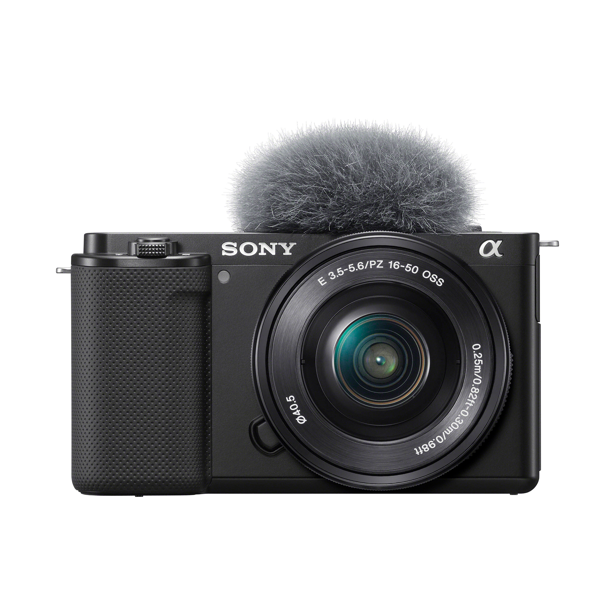 Sony Alpha ZV-E10 Mirrorless Camera with 16-50mm Lens (Black)